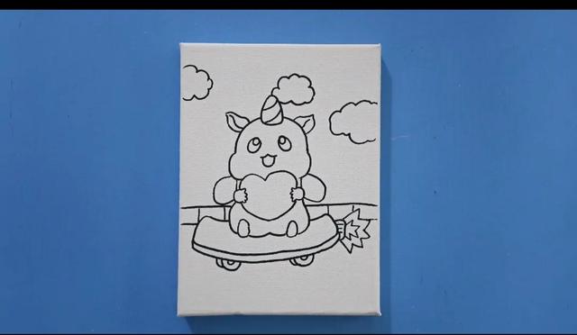 简笔画星星的画法，星星画法简笔画图片（鼠星星创意简笔画构图分享）