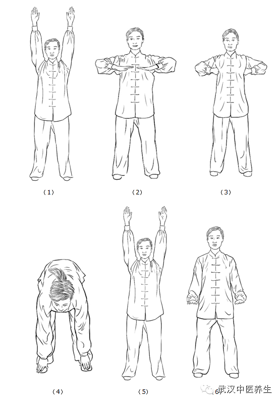 传统体育养生锻炼的三要素，传统体育养生锻炼的三要素包括（八段锦·两手攀足固肾腰）