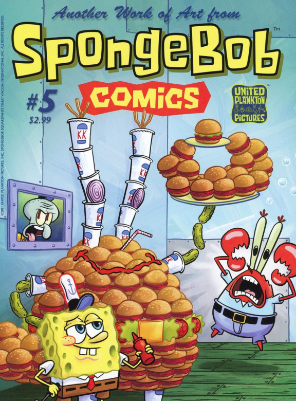 海绵宝宝 蟹堡王餐厅,海绵宝宝是一种原始的什么动物(章鱼哥,派大星