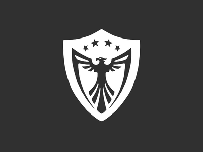 盾牌设计矢量图logos守护的力量