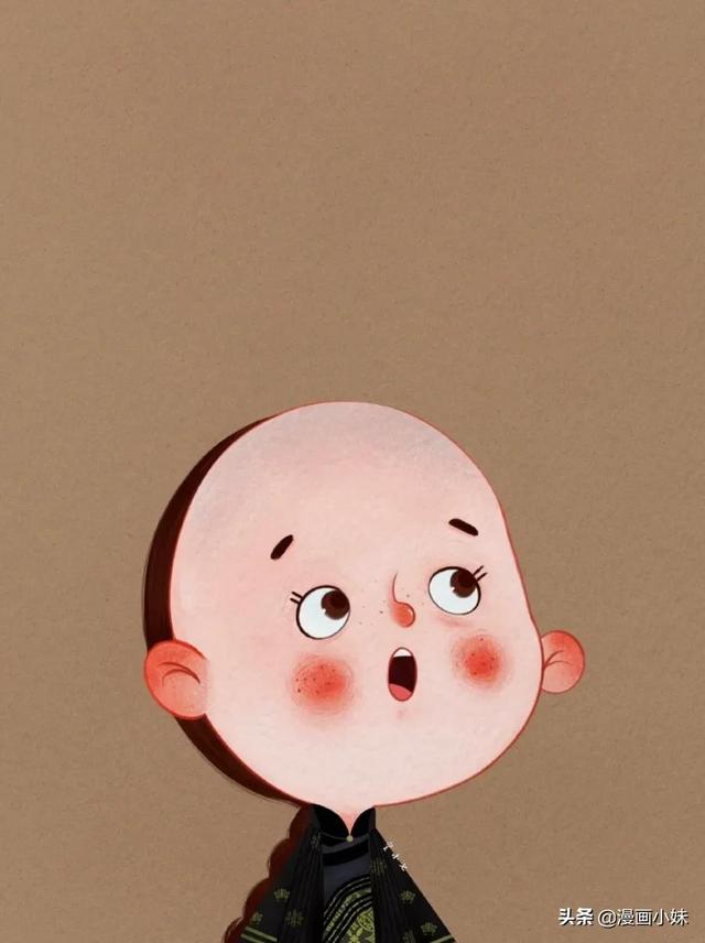 好看可爱手绘头像，可爱又十分有趣的古风卡通头像