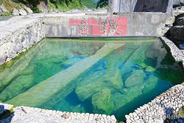 泰顺氡泉度假村温泉池，7月探秘中国罕见的氡泉泉眼