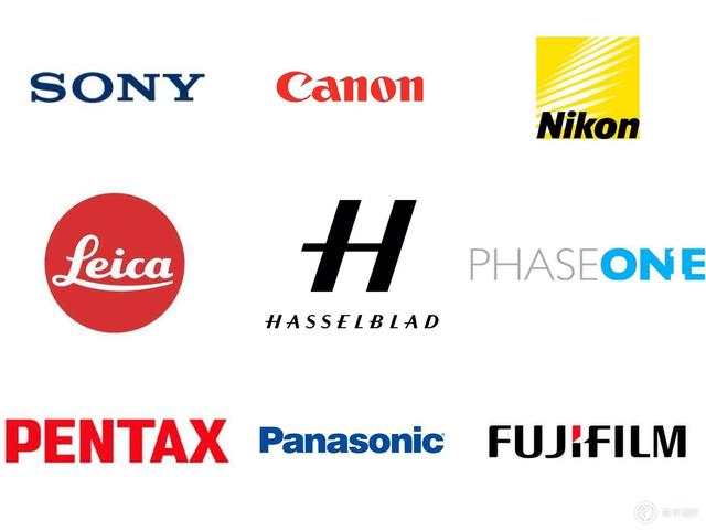 基本上全都是日本的品牌,包括佳能,尼康,富士,索尼和松下,奥林巴斯等