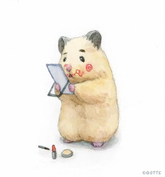 林弦：卡哇伊可爱仓鼠头像微信，林弦：卡哇伊可爱仓鼠头像（可爱的小仓鼠头像 ​​​）