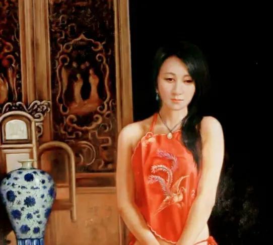 唯美颜色图片带字，唯美带字图片（唯美中国红系列油画）