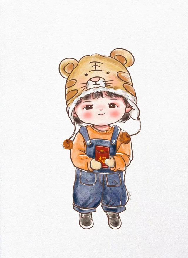 可爱头像男生萌萌哒，可爱呆萌的真人男生头像微信（超可爱的新年萌娃头像）