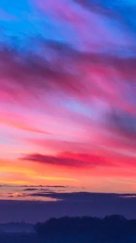 落日余晖图片，落日余晖（壁纸：黄昏夕阳）