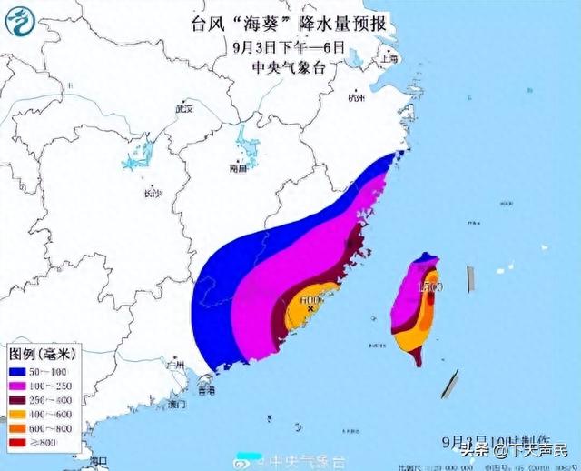 毋庸置疑！台湾花莲降雨或达1500毫米！多重因素叠加有史为证