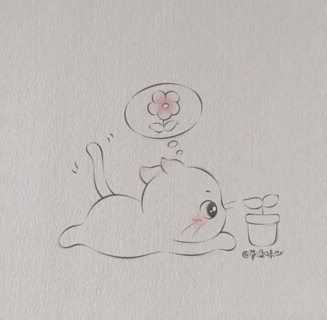 怎样画小兔子简笔画，怎样画小兔子简笔画有颜色（可爱简笔画小兔子）