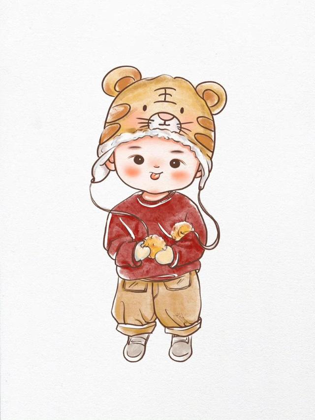 可爱头像男生萌萌哒，可爱呆萌的真人男生头像微信（超可爱的新年萌娃头像）