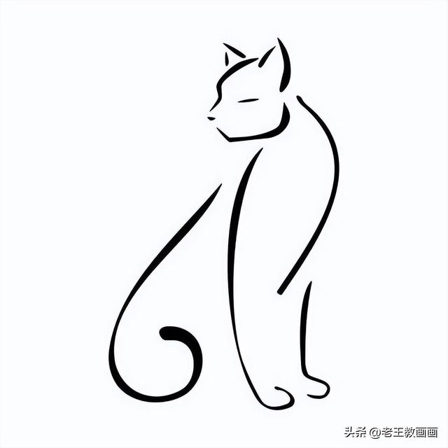 怎么画小女孩简单又漂亮，可爱的女孩怎么画（50个画猫咪的简笔画）