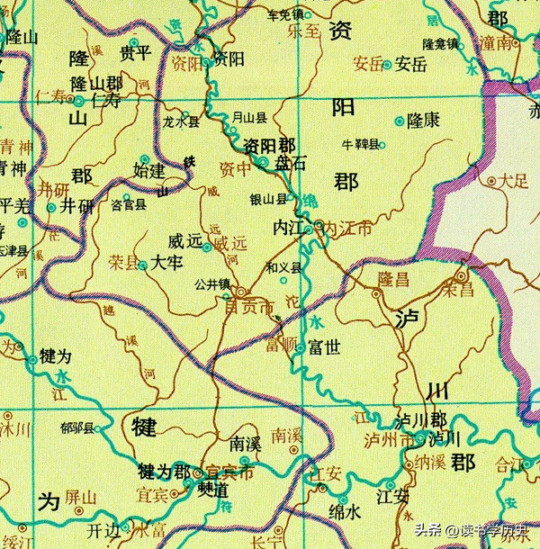 自贡属于哪个省哪个市，自贡是四川省的哪个城市的县（了解四川省自贡市从古到今的历史变迁）