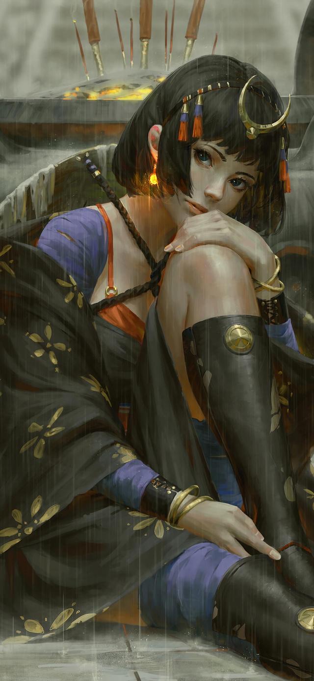 鬼刀高清图片，鬼刀高清图片 冰公主（超美超酷的动漫壁纸）