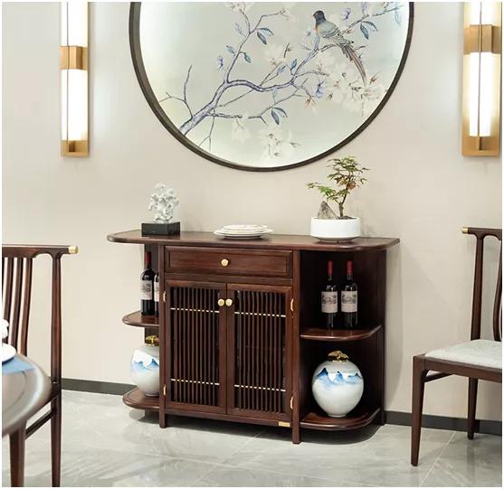 檀香木家具怎么样，檀香木家具怎么样鉴定（全屋搭配一整套黑檀木新中式家具究竟可以有多美）