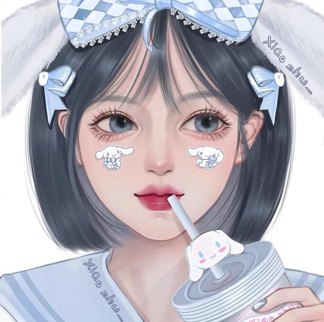 螃蟹：敲可爱卡通情侣头像微信，螃蟹：敲可爱卡通情侣头像（动漫情侣头像）