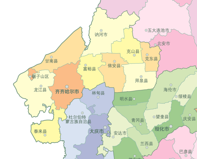 齐齐哈尔属于哪个省份，东北属于哪个省的城市（齐齐哈尔市龙江县是最适宜大学生工作、创业的地方）