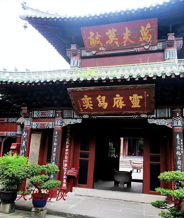 阆中古城景点地图高清版大图，初识中国风水宝地阆中古城
