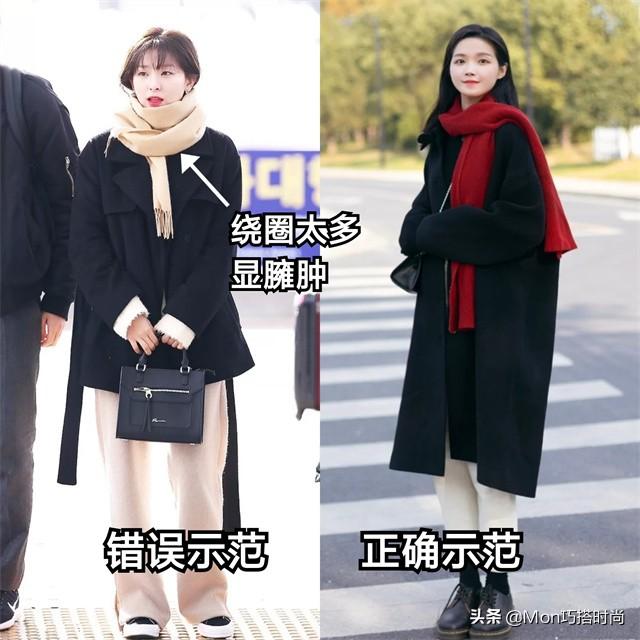 围巾系法女神必备，这才是冬天围巾打开的正确方式