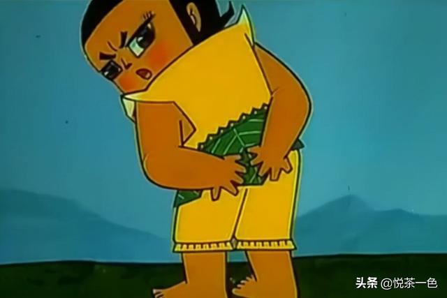 青蛇使计给三娃左脚穿上了绣花鞋,随着鞋逐渐变紧,三娃被剧烈的疼痛