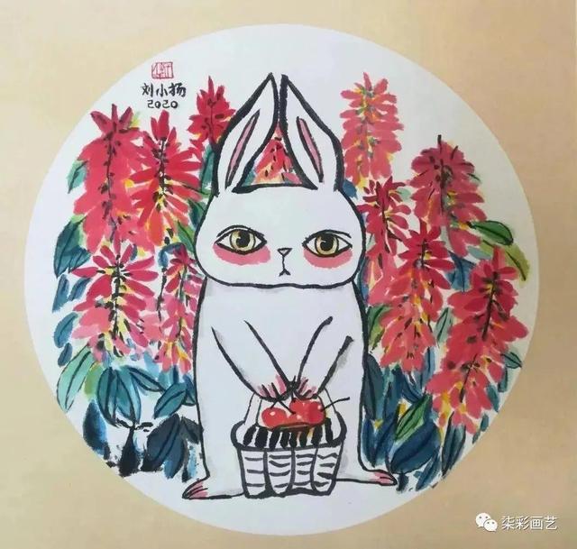 小孩画画简单图片大全，小孩画画简单图片大全步骤图片（50种儿童水墨国画范画分享）