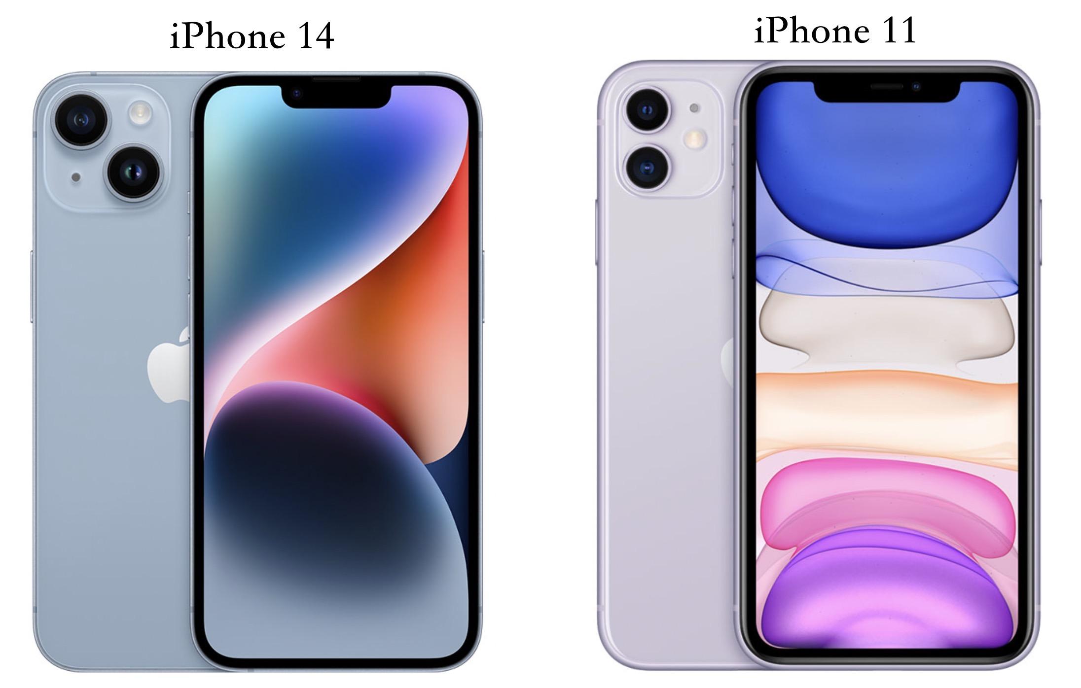 苹果11屏幕多大尺寸（iPhone 14 和 iPhone 11 对比：3年后提升了什么？）