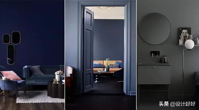 深色是什么颜色，深色家具适合什么颜色墙（装修选择深色系，高级、静谧）