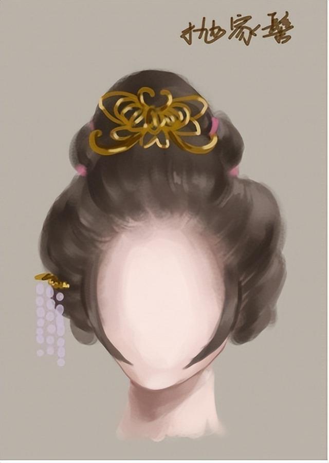 古代女子发型样式图片