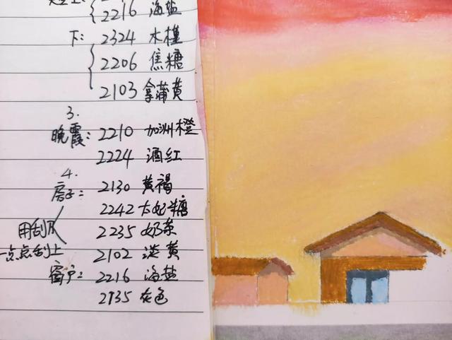 治愈系的风景画 今天的晚霞很好看 风也很温柔 但是以后我要和别人说了。，治愈系风景画手绘（治愈系之夏日的傍晚图片）