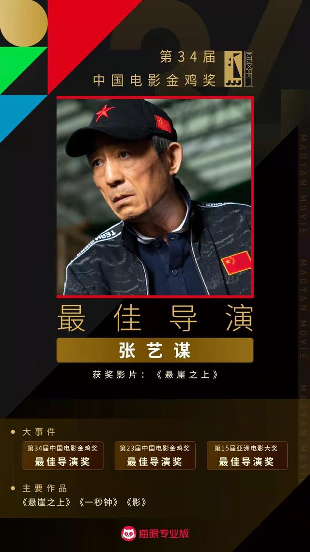 张小斐得了几个影后，第34届金鸡奖完整获奖名单