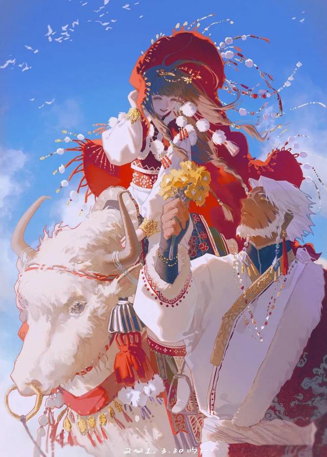 高贵气质优雅动漫头像，气质高雅—动漫女头微信（古风动漫女头）