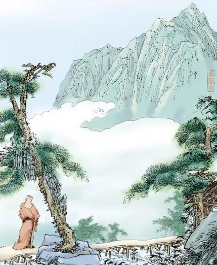 但闻人语响下一句，但闻人语响前面那一句（空山不见人，但闻人语响。）