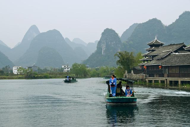 阳朔世外桃源景区，广西旅游-阳朔3世外桃源景区