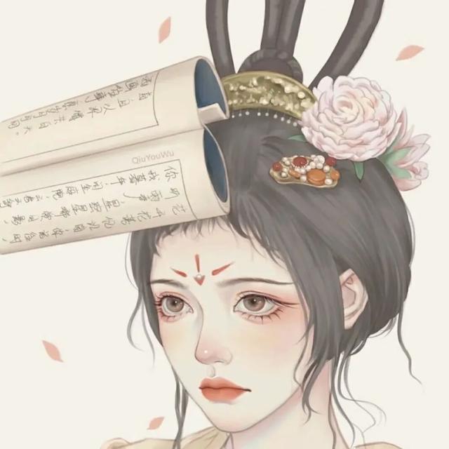 高贵气质优雅动漫头像，气质高雅—动漫女头微信（古风动漫女头）