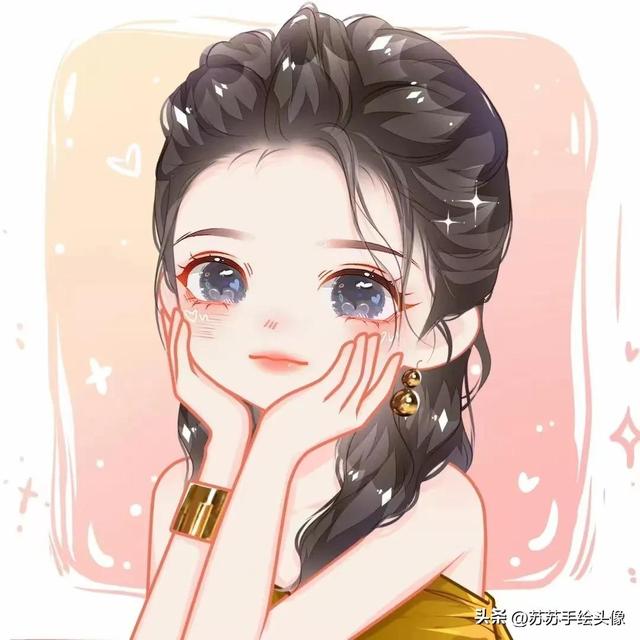 女生微信头像可爱卡通，适合女生的微信头像可爱萌卡通（可可爱爱的女生卡通头像）