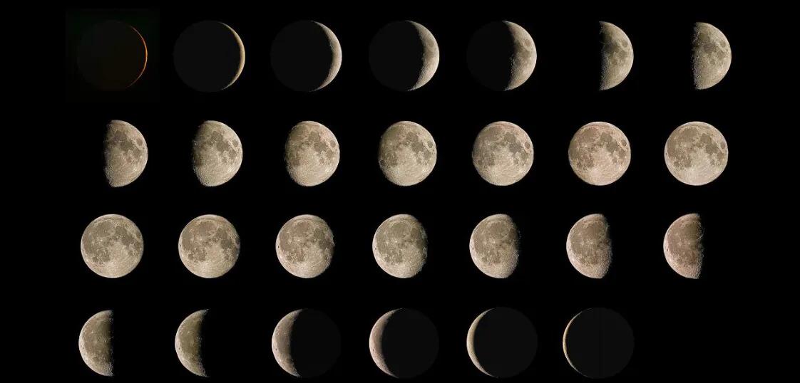 正月十二的月亮图片图片