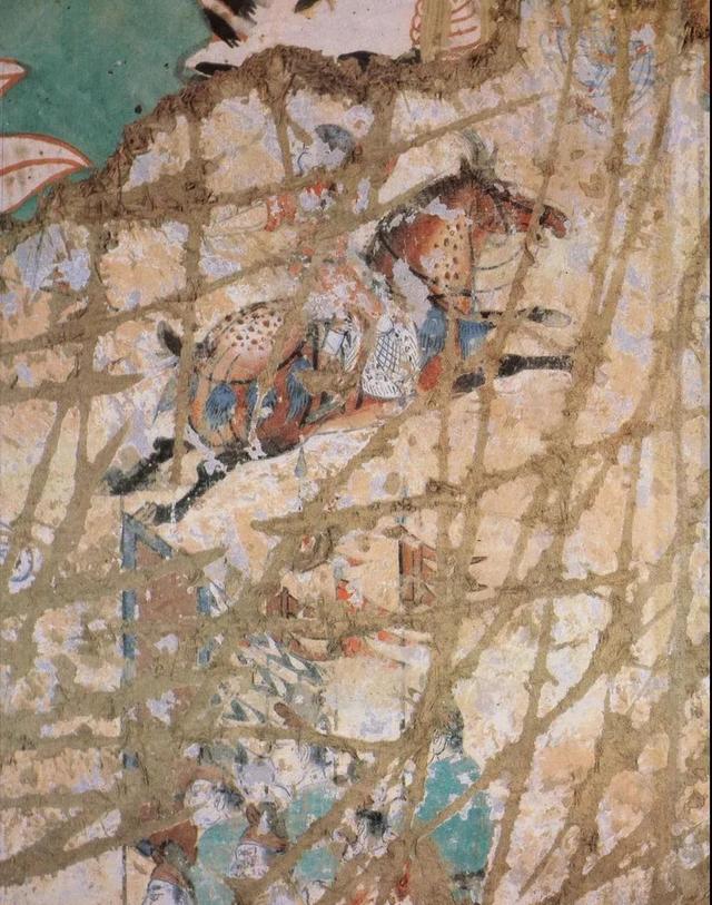 敦煌壁画图片大全，敦煌飞天壁画高清图（敦煌壁画对于中国画坛的影响）