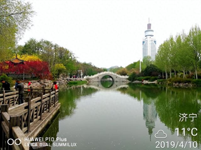 实拍济宁最美的公园，如同走在仙境一般，不愧是文化城市