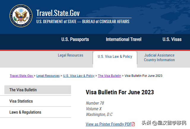 美国移民类签证新规定，美国移民6月排期公布！