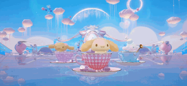 大耳狗图片 头像，可爱大耳狗图片微信（天谕手游大耳狗主题婚礼浪漫来袭）