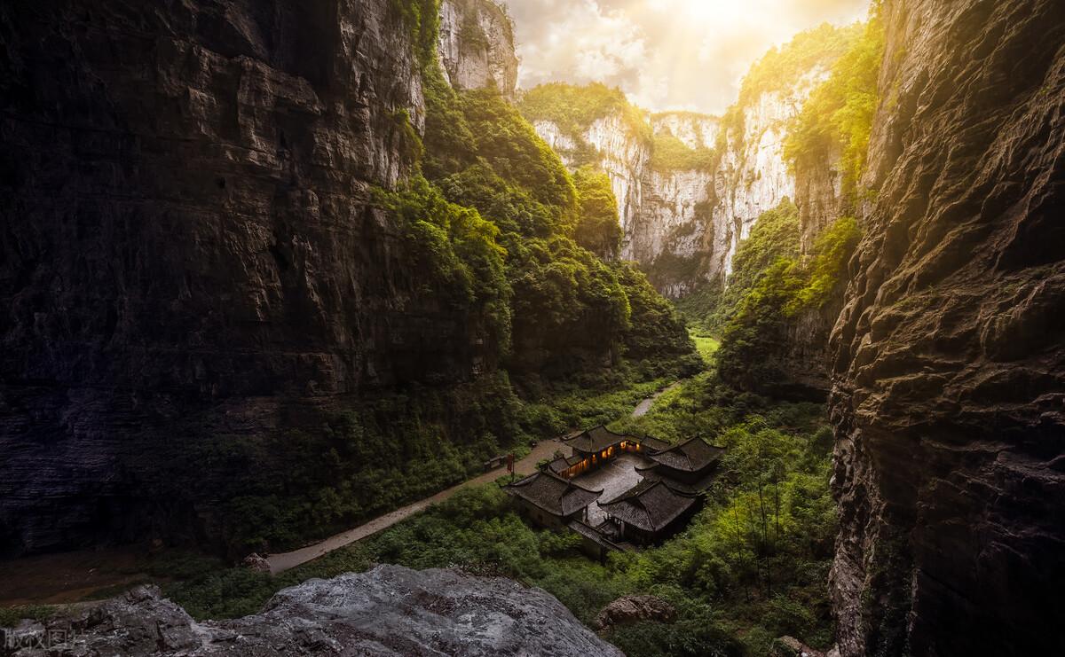 重庆天坑地缝景点图片图片