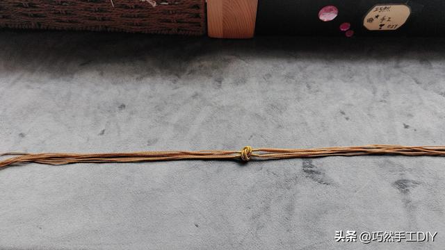 双钱结编法图解，金刚结双钱结手链手工编织图解方法（中国结基础结——）