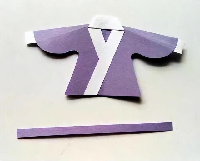 衣服折纸步骤图解，衣服折纸步骤图解简单（用纸折出来的汉服也可以这么好看）
