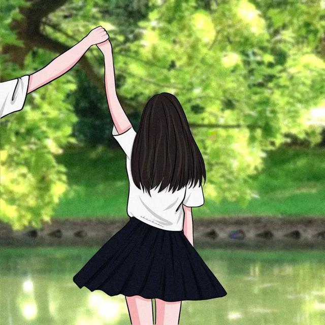 是心动啊?（怦然心动情头），微信头像，是心动啊?（怦然心动情头）（情侣头像丨情侣头像 怦然心动）