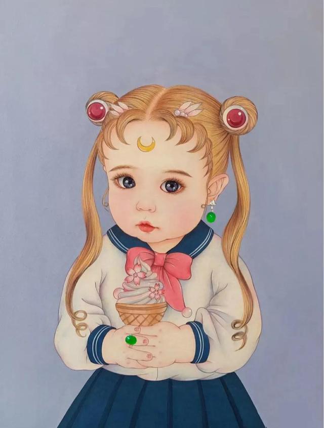 又胖又萌又可爱的图片，胖嘟嘟可爱头像 这也太好看了微信（头像——大大的眼睛）