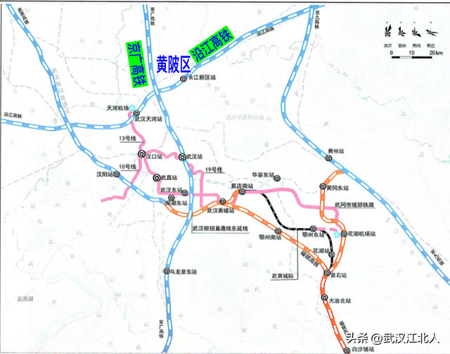 武汉长江新区包括哪些地方，武汉长江新城包括哪些区域（大汉口组团包含了黄陂和东西湖）