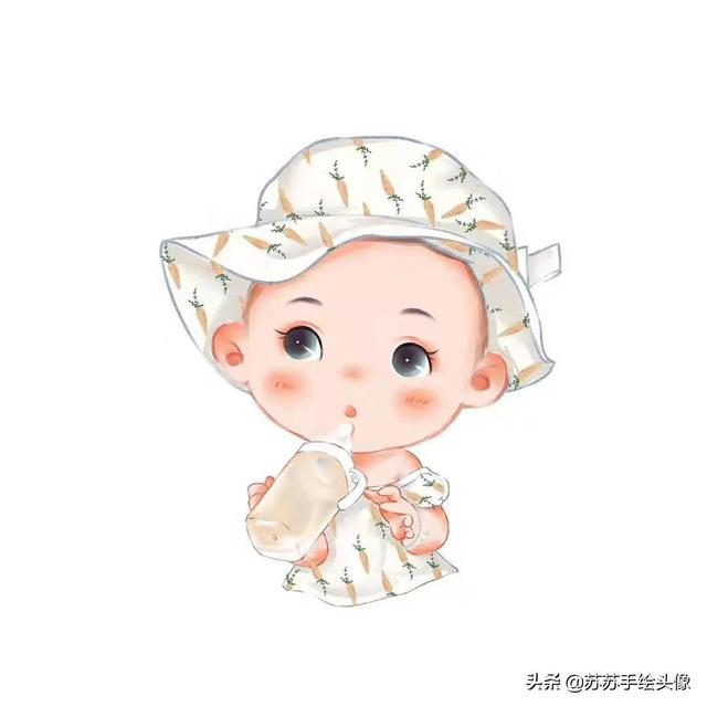 可爱漫画系列头像，可爱漫画头像大全（呆萌可爱的卡通头像图片）