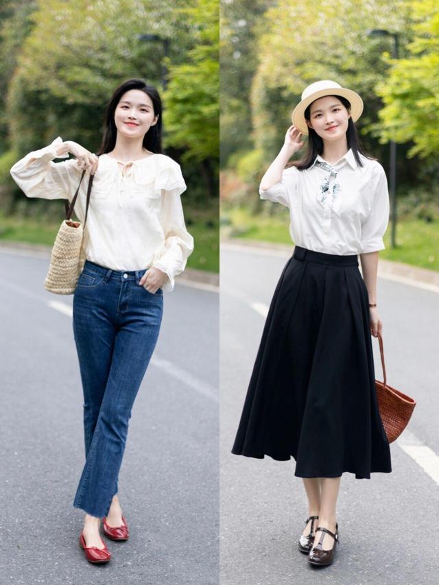 衬衣配什么外套，衬衫外面搭配什么外套（春夏选衬衫“要精不要多”）