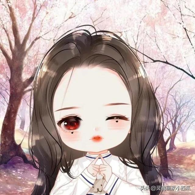 动漫头像（眼睛）微信，动漫头像（眼睛）（手绘的卡通微信头像）