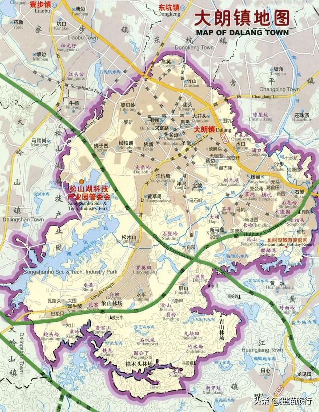松山湖属于东莞哪个镇，东莞市松山湖（广东省东莞市大朗镇有30万人）