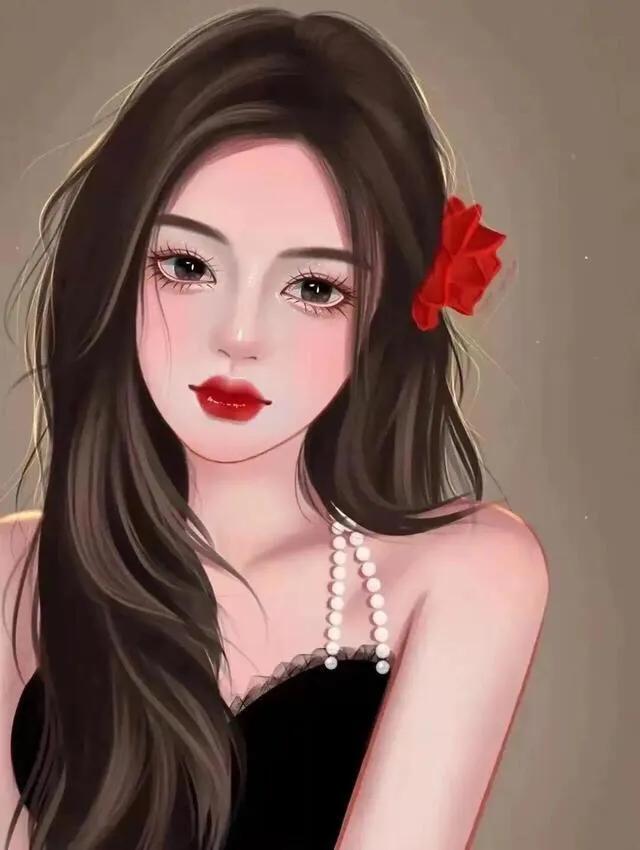 女生头像动漫高冷御姐，动漫女头/高冷/御姐微信（高冷气质头像/御姐头像/动漫手绘头像）